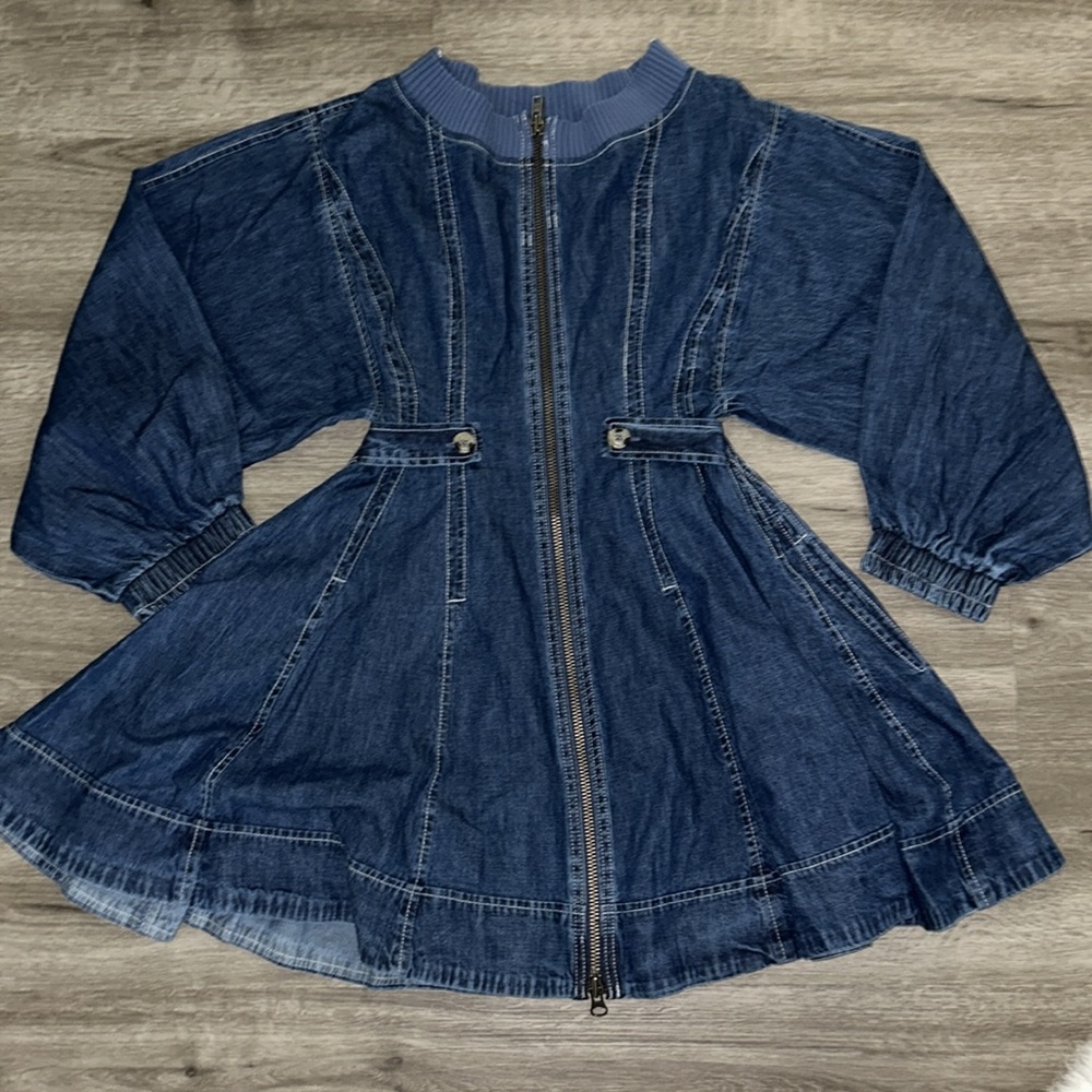 Free people we the free Indy Denim mini dress - Picture 7 of 11